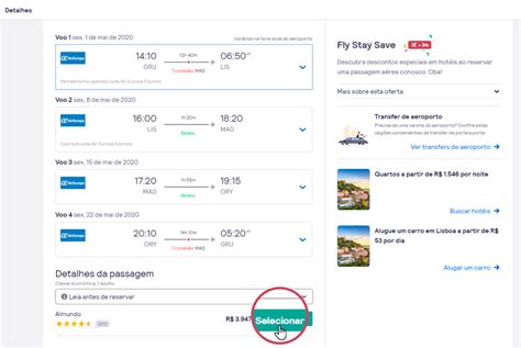 skyscanner multiplos destinos